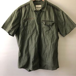 Marc Ecko Cut & Sew Green Short Sleeve XL